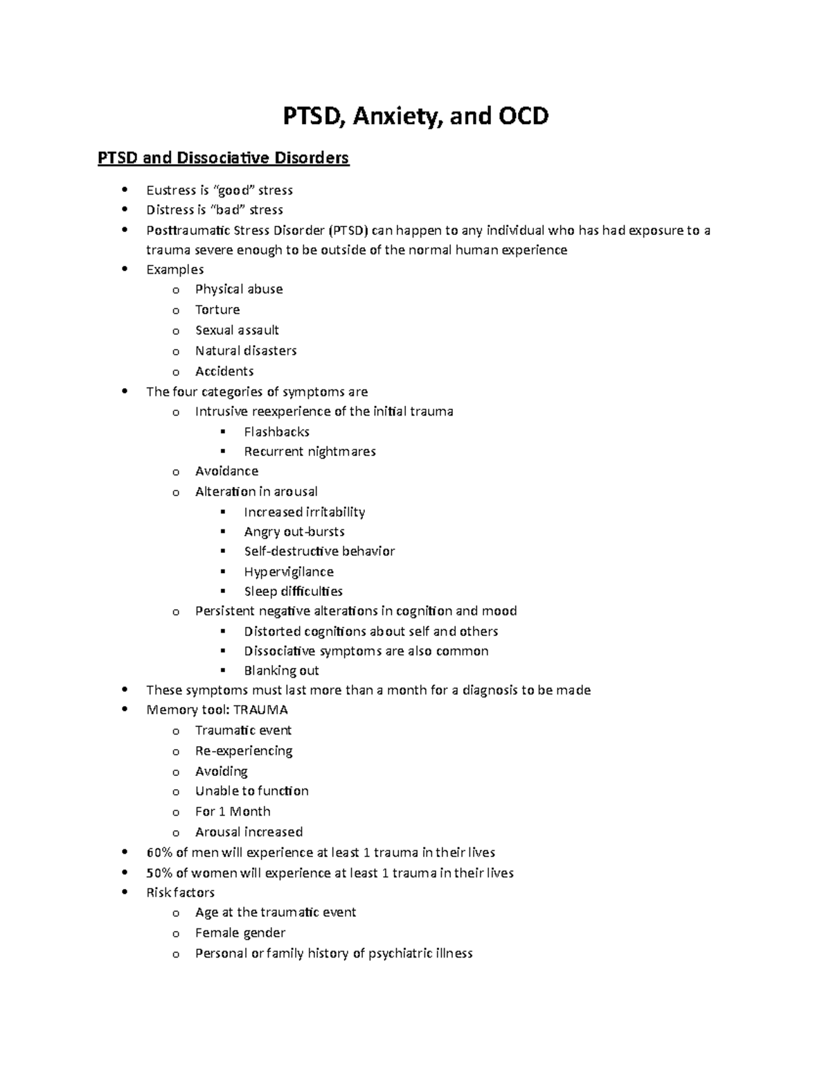 PTSD, Anxiety, and OCD - Varcarolis' Foundations of Psychiatric Mental ...