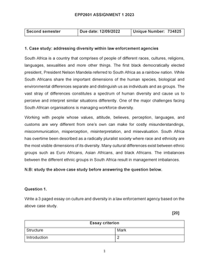 CRI2601 ASS 2 Crime Analysis - 5 2 Crime Analysis Defined T His Chapter ...