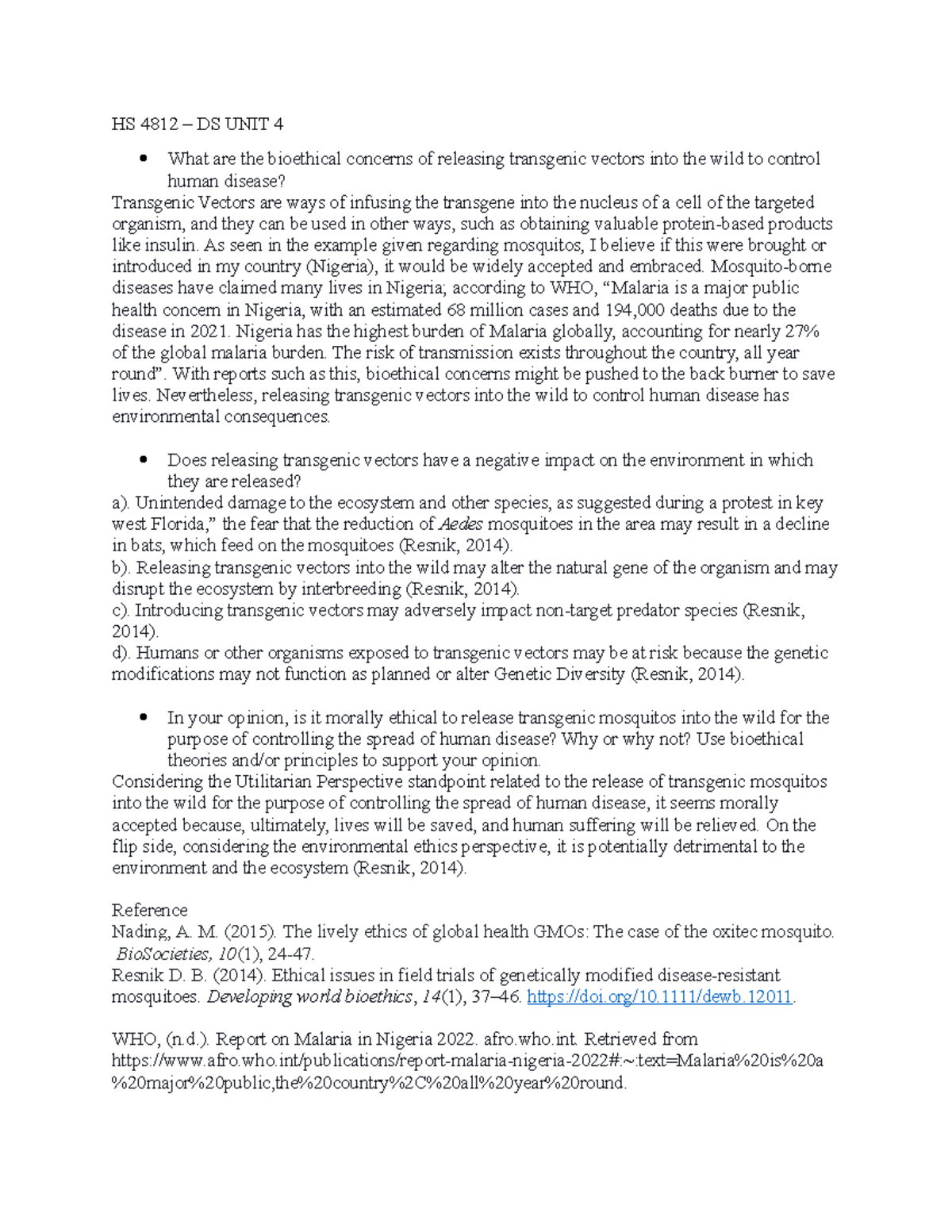 HS 4812 DS UNIT 4 - ds unit 4 - HS 4812 – DS UNIT 4 What are the ...