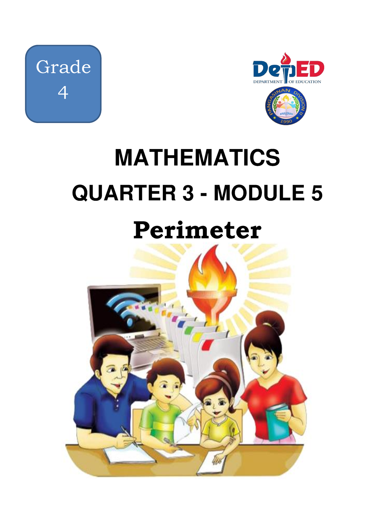 MATH 4 SLM Week 5 - MATH 4 - MATHEMATICS QUARTER 3 - MODULE 5 Perimeter ...