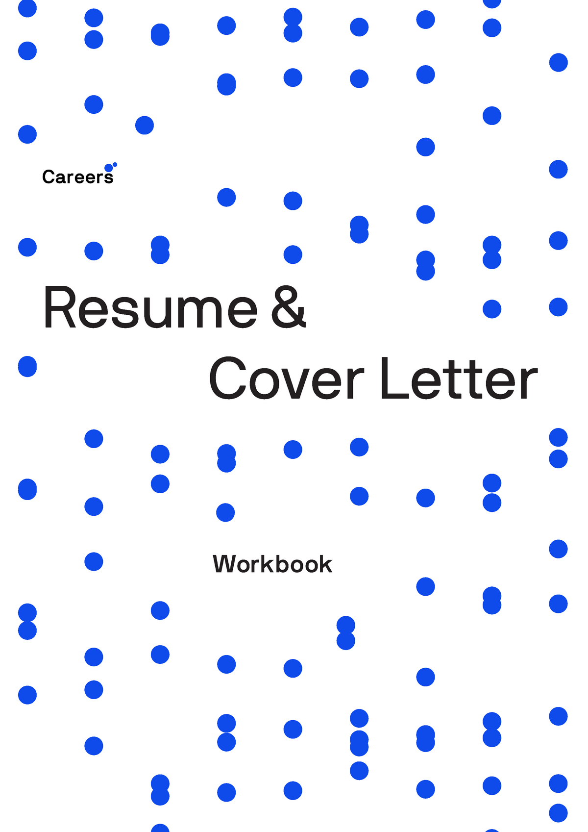 uts careers resume and cover letter booklet
