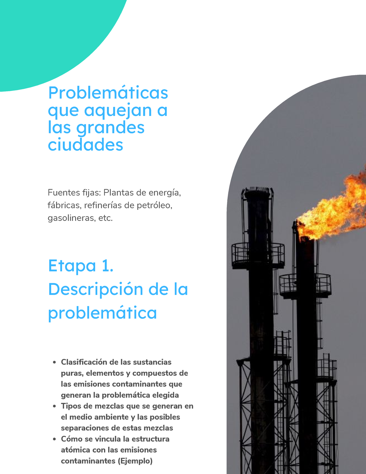 A#11 Química - Etapa 2. Impacto De La Contaminación Del Aire Por La ...