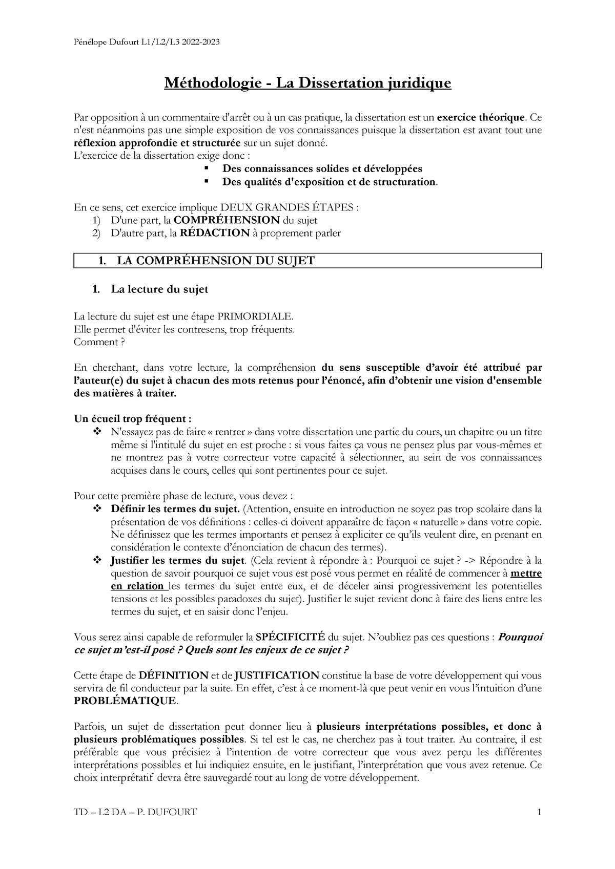 Methodologie De La Dissertation M Thodologie La Dissertation Juridique Par Opposition Un