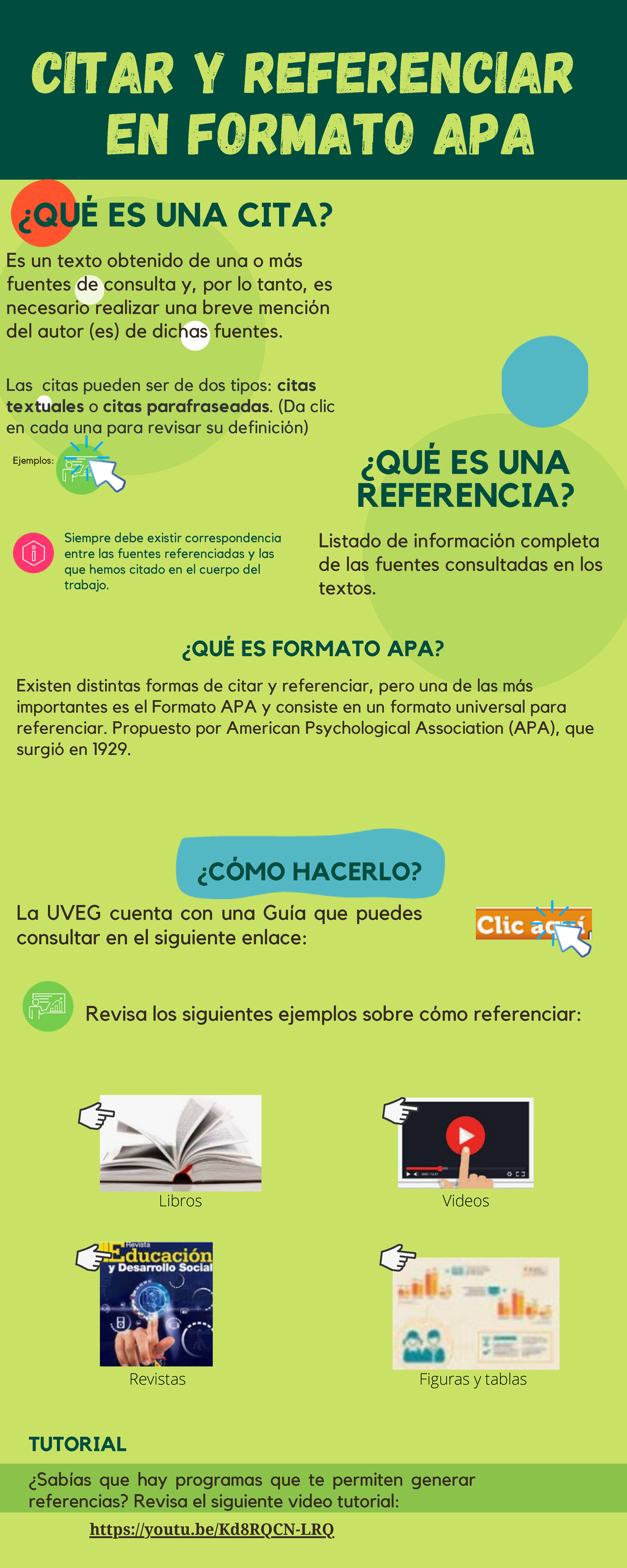 Citar Y Referenciar En Formato Apa ¿cÓmo Hacerlo La Uveg Cuenta Con Una Guía Que Puedes