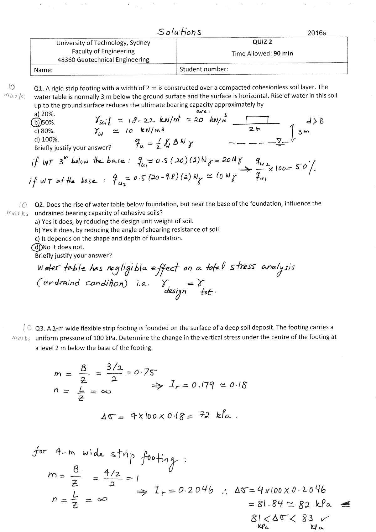 Quiz 2 with solutions 2016 a - 048360 - Studocu