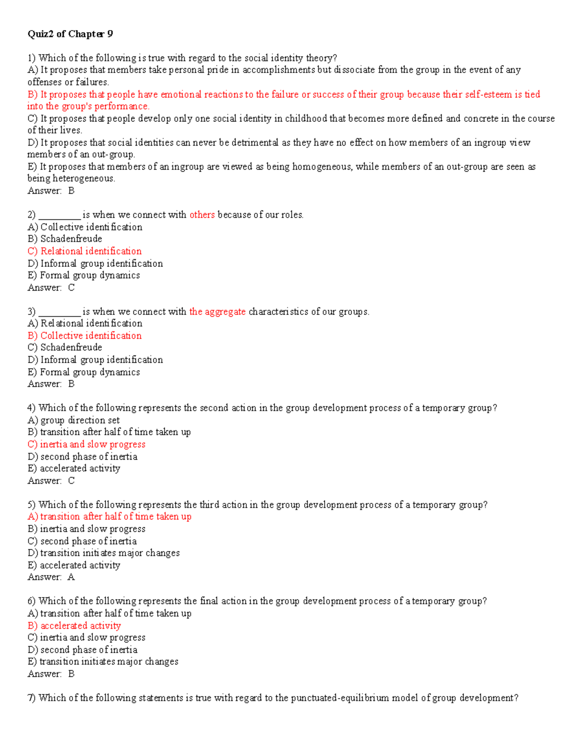 Quiz2 For Chapter 9 With Answers (2020 - Quiz2 Of Chapter 9 Which Of ...