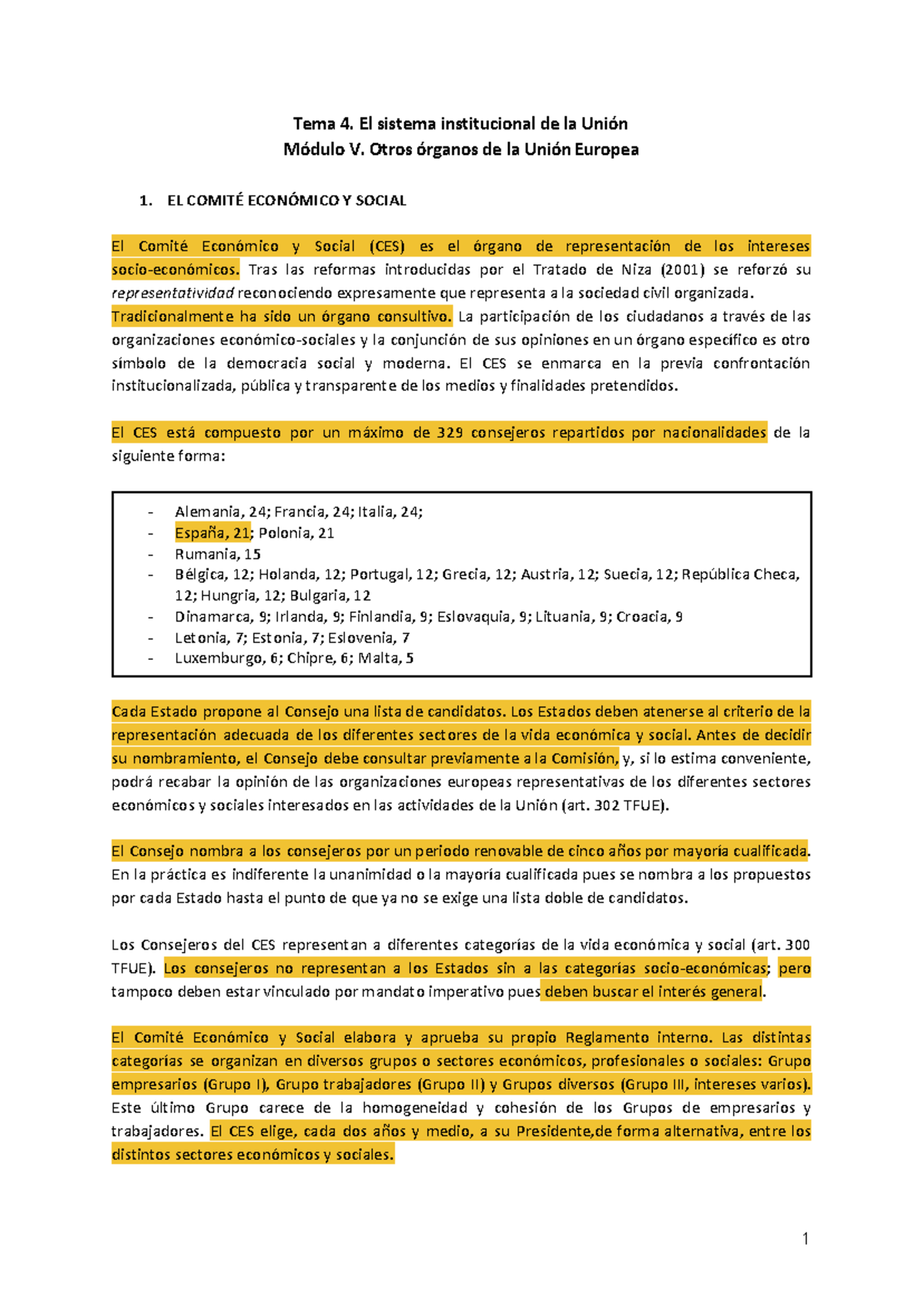 Tema 4 - Lección 4.5. Derecho de la UE (Facultad de San-Sebastián ...
