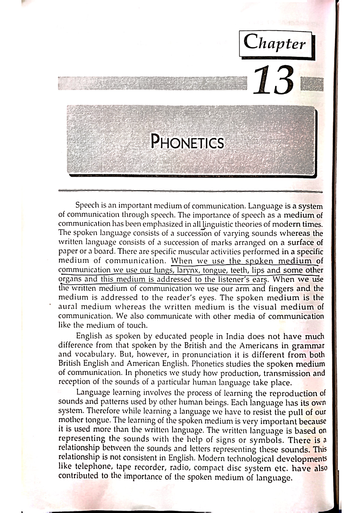 Phonetics - Lecture Notes By English language - communication theory ...