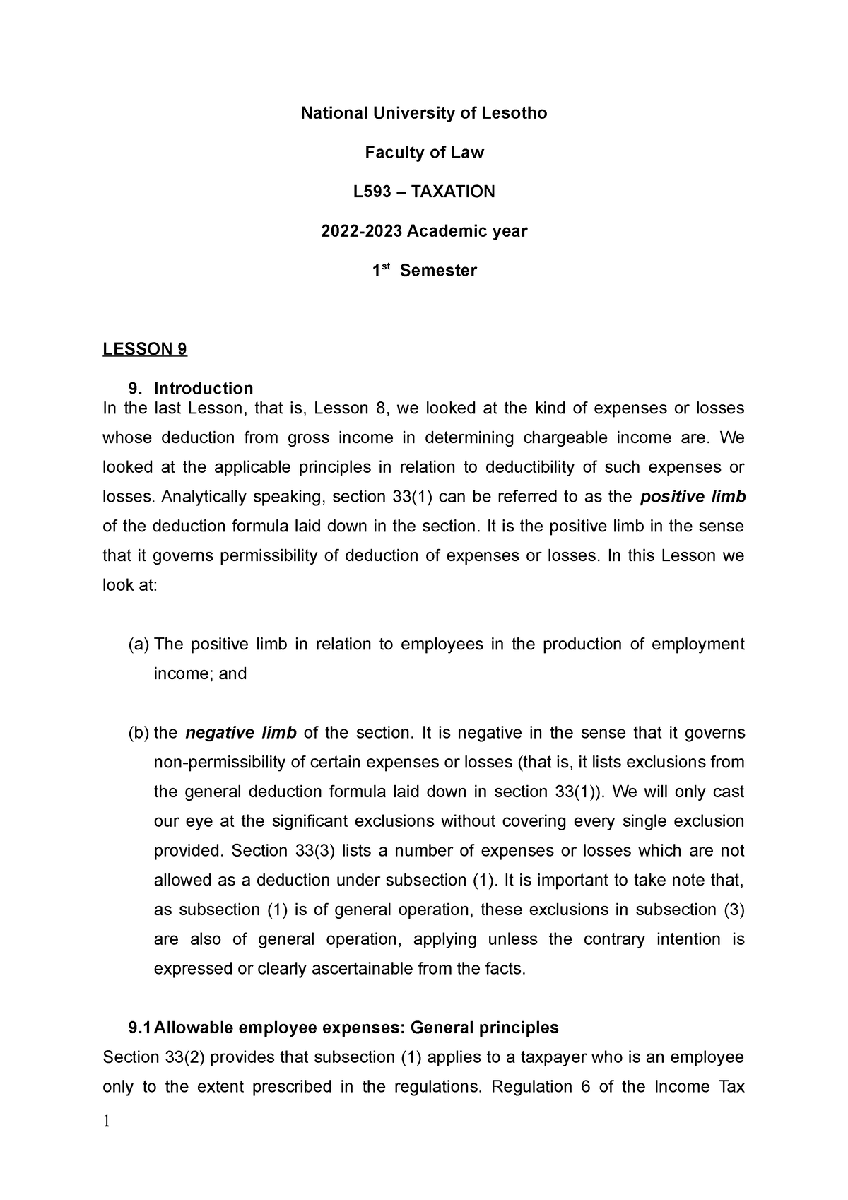 l593-lesson-9-national-university-of-lesotho-faculty-of-law-l593