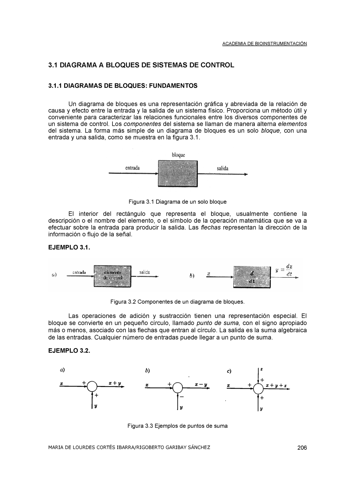 Tema 3 Diagrama De Bloques De Sistemas De Control Ipn Studocu