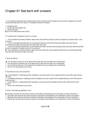 Chapter 04 Testbank With Answers - Chapter 04 Test Bank With Answers ...