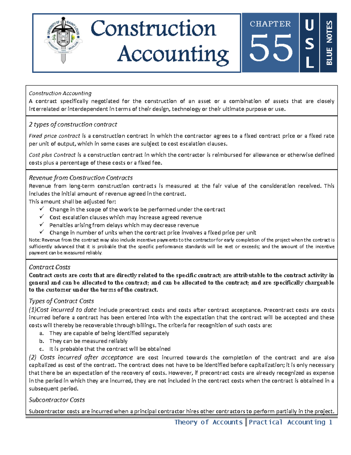 55ConstructionAccounting Theory of Accounts Practical Accounting 1