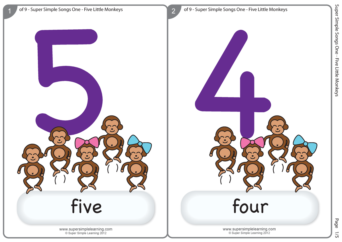 five-little-monkeys-five-little-monkeys-song-picture-cards-page-1