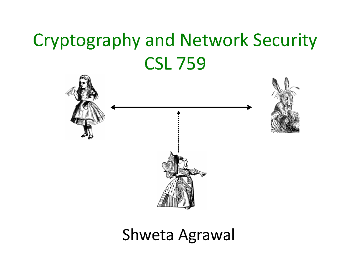 Lec1 Cryptography and network security notes