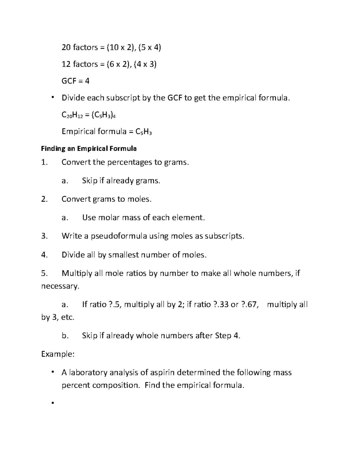 ch-6-finding-an-empirical-formula-20-factors-10-x-2-5-x-4-12