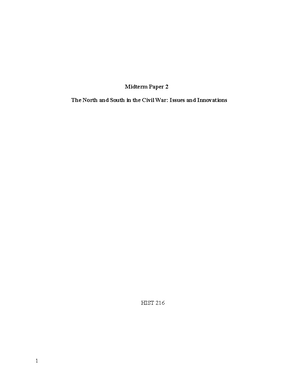 HIST 216 - lect 4 - HIST 216 - lect 4 notes - HIST 216 Sep 17th, 2021 ...