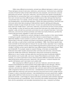 Assignment - Introduction Of Mammalian Skull Morphology - Assignment ...