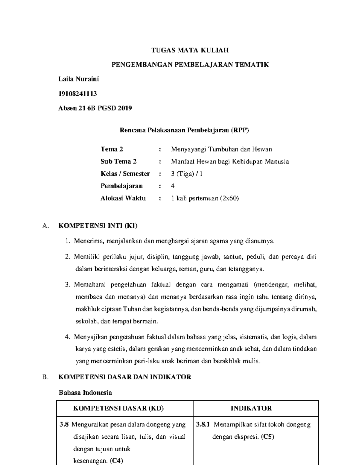 RPP Kelas 3-Tema2-Sub2-Pemb4 - TUGAS MATA KULIAH PENGEMBANGAN ...