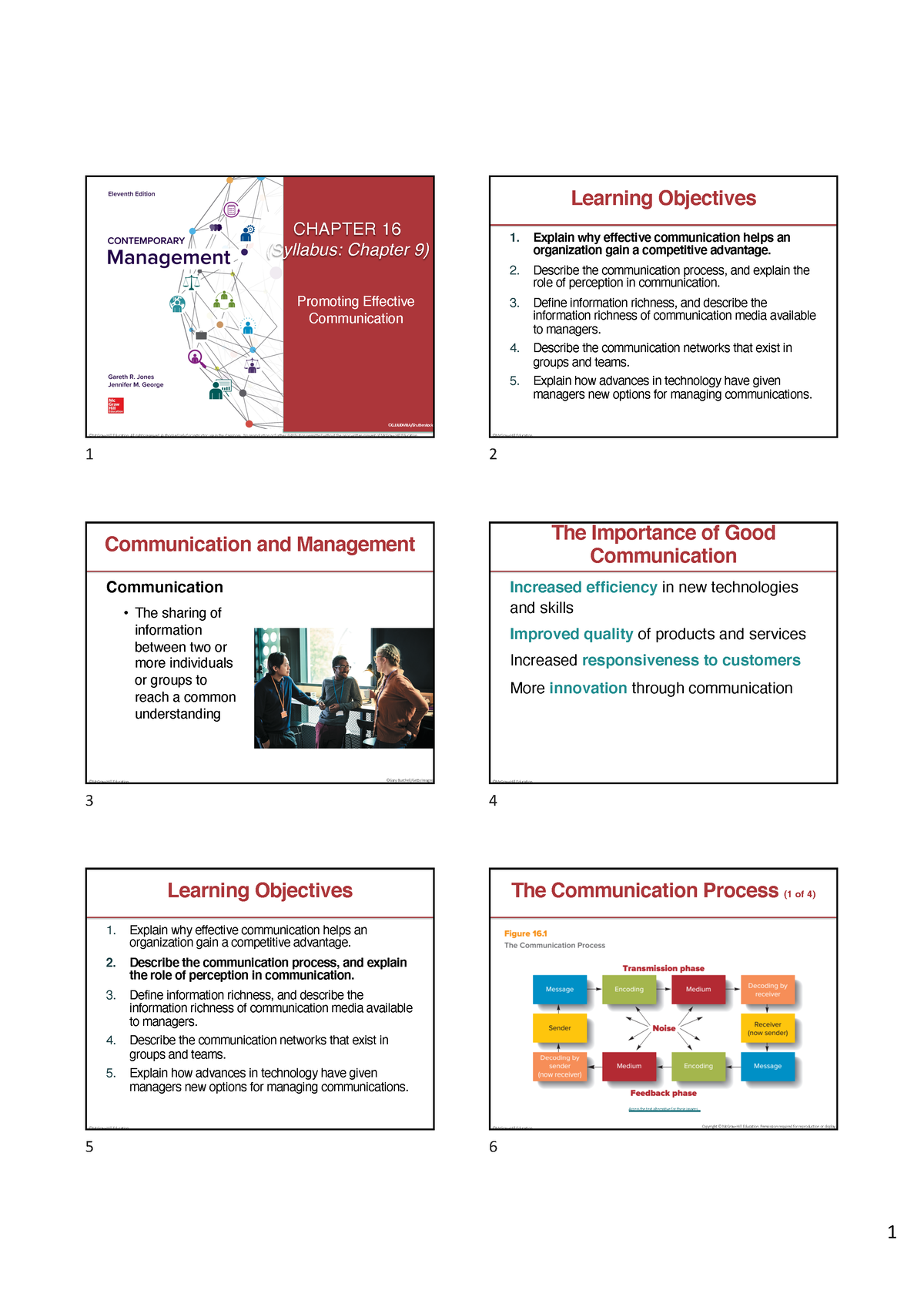 Ch09 Communication - Hai - ©McGraw-Hill Education. CHAPTER 16 (Syllabus ...