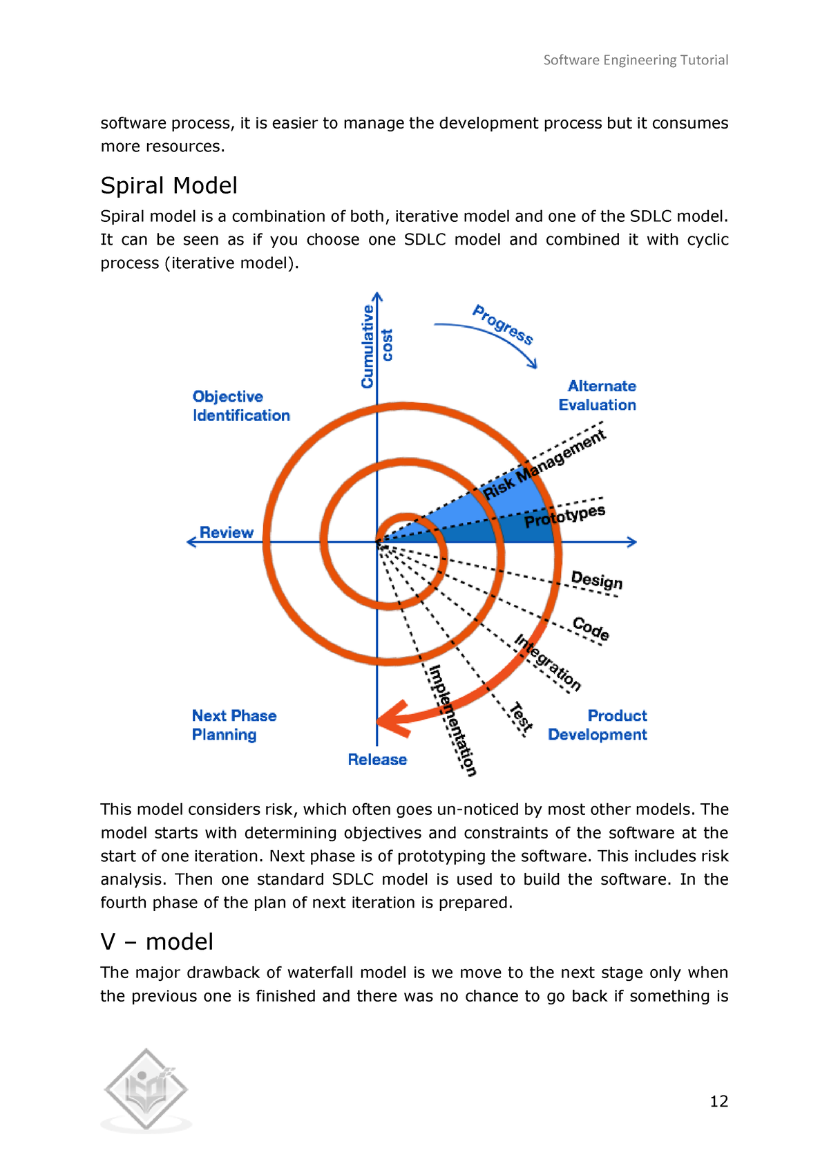 1 - Spiral Model - Software Engineering Tutorial 12 Software Process ...