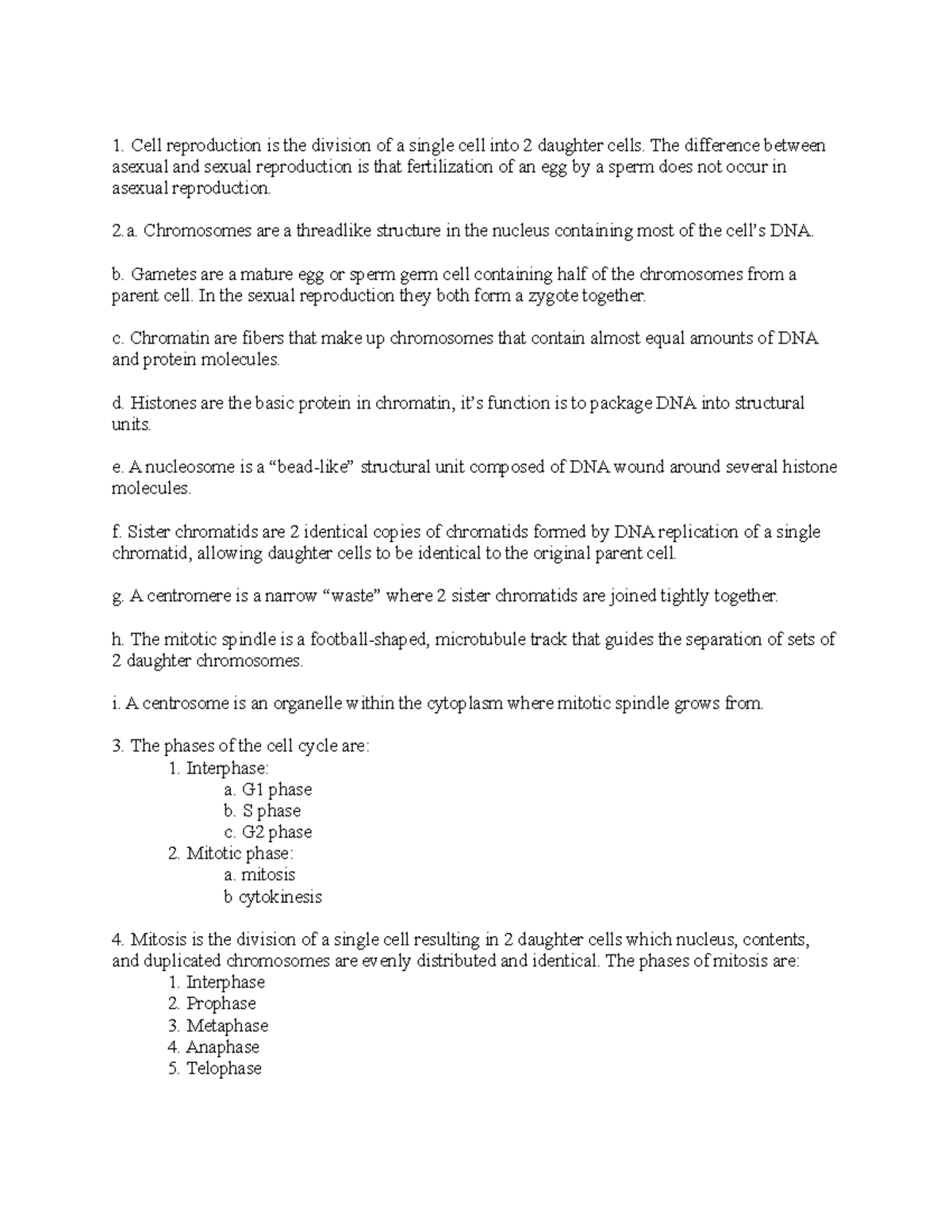 reading-assignment-1-chapter-8-1-cell-reproduction-is-the-division-of-a-single-cell-into-2