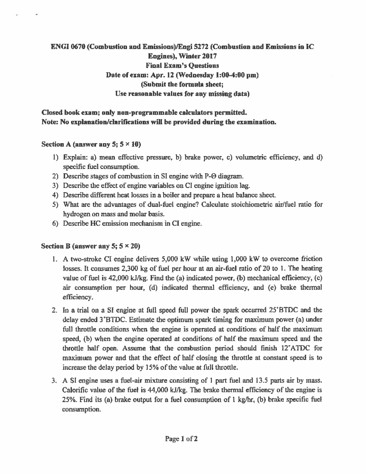 exam-2017-questions-engi-0670-combustion-and-emissions-lengi-5272