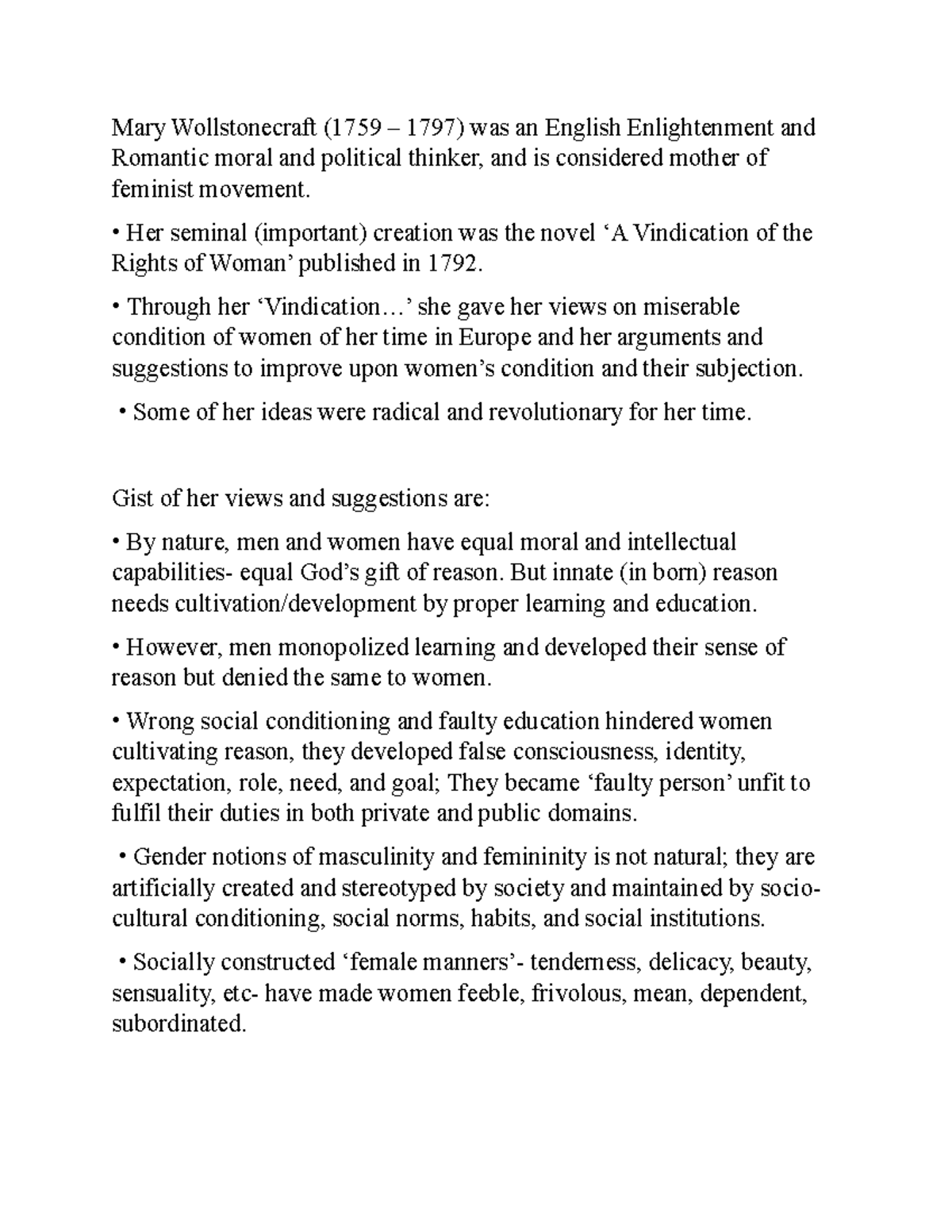 The Fiery Legacy Of Mary Wollstonecraft - p7wrb5l