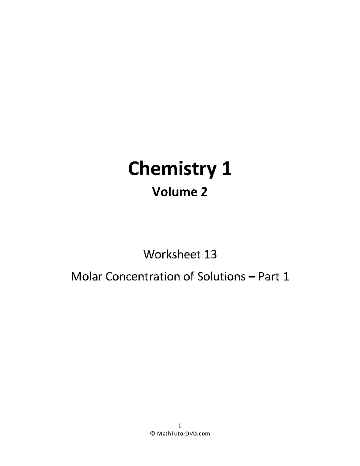 calculations-concentration-solutions-chm1011-plymouth-studocu
