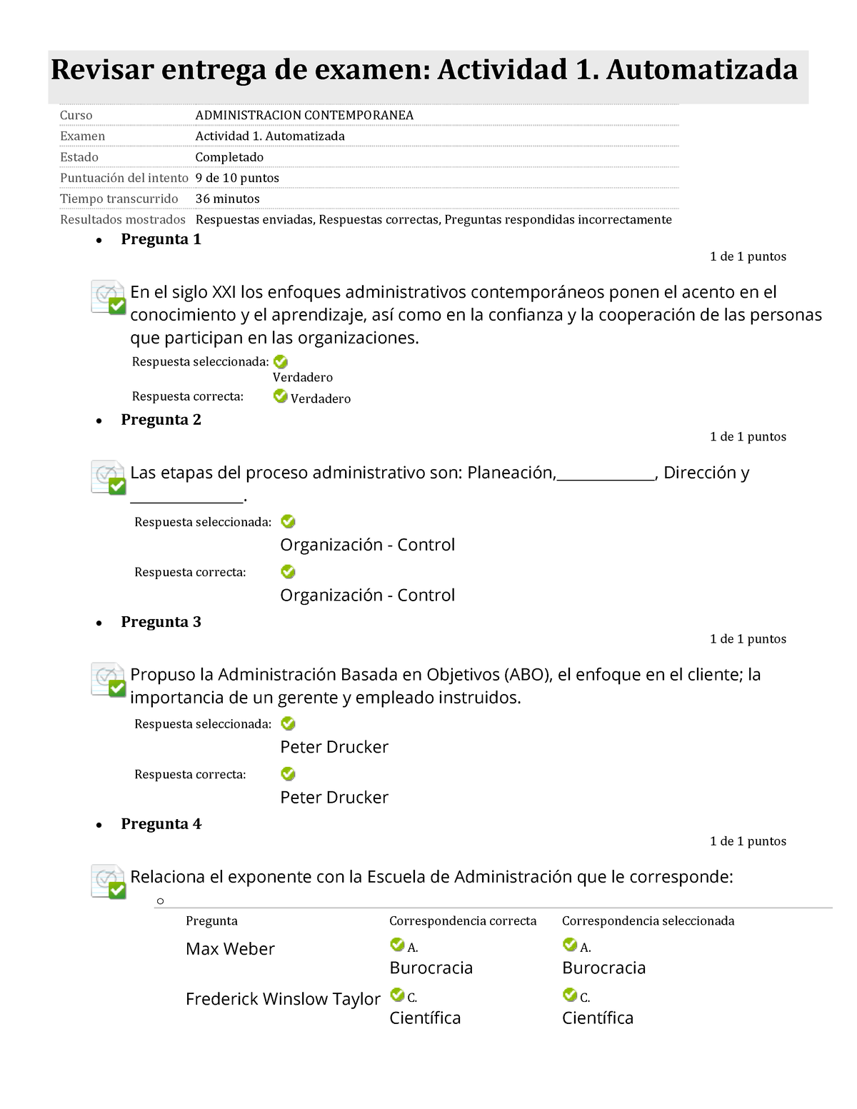 Actividad 1. Automatizada Administracion Contemporanea - Revisar ...