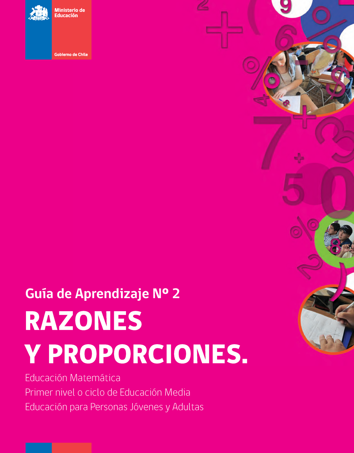 Guía N° 2 Matemática Razones Y Proporciones - Primer Ciclo O Nivel De ...