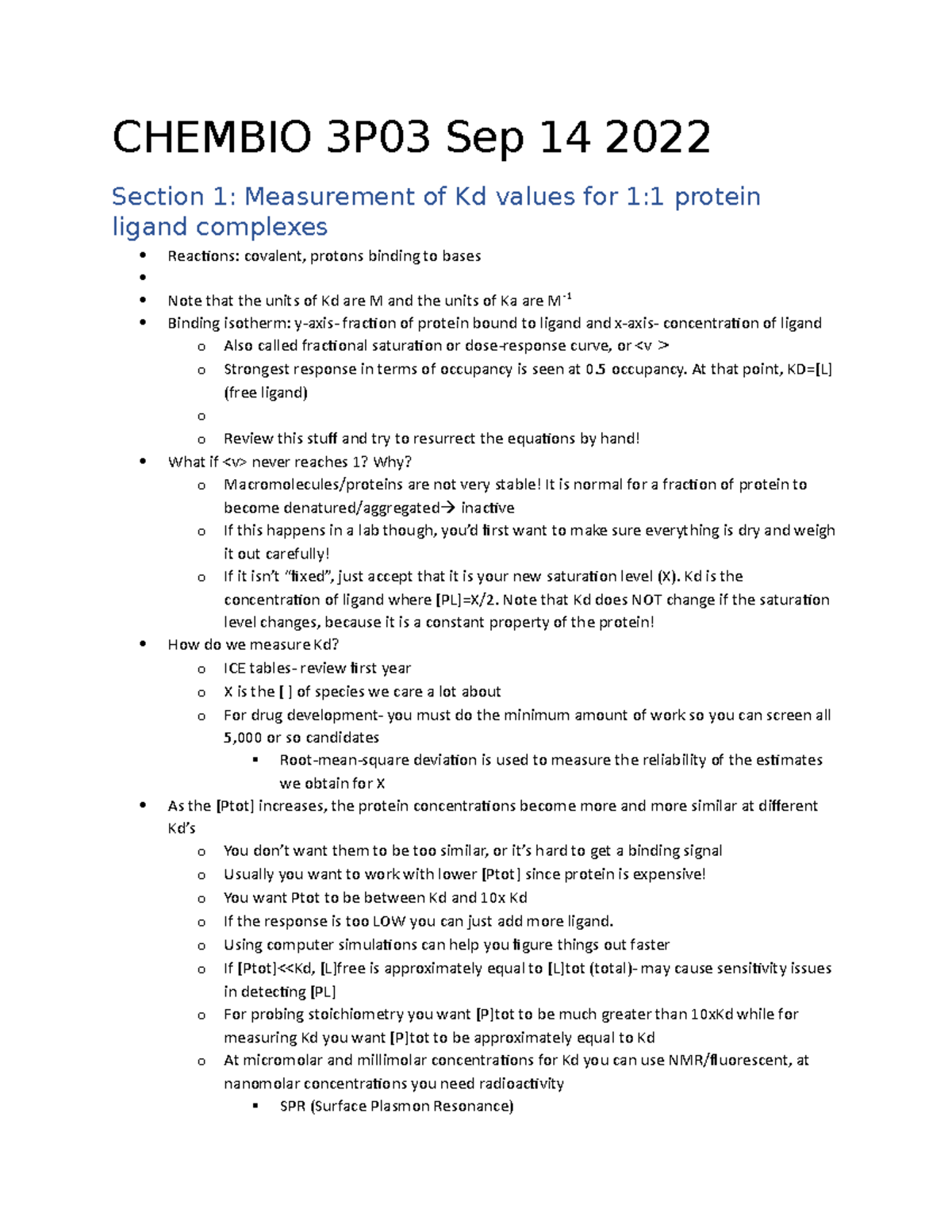 Chembio 3P03 Sep 14 2022 - CHEMBIO 3P03 Sep 14 2022 Section 1 ...