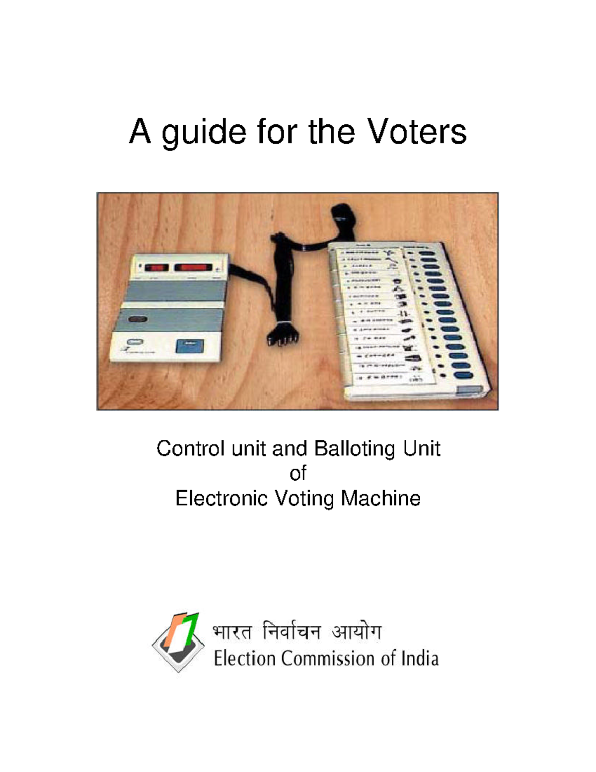 A Guide for Voters - As much information as possible - A guide for the ...