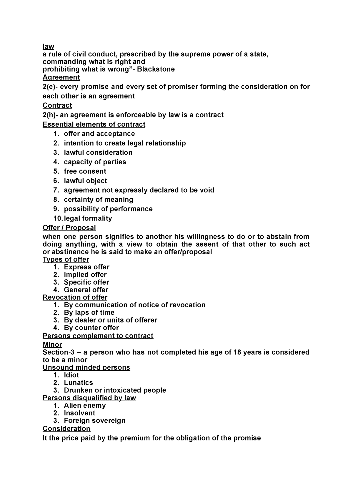 bussiness-regulation-law-a-rule-of-civil-conduct-prescribed-by-the