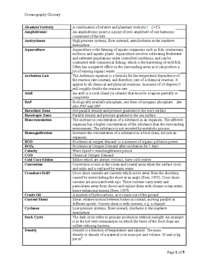 Ocean Outfall Practical Assignment - Ocean Outfall Practical Assignment ...