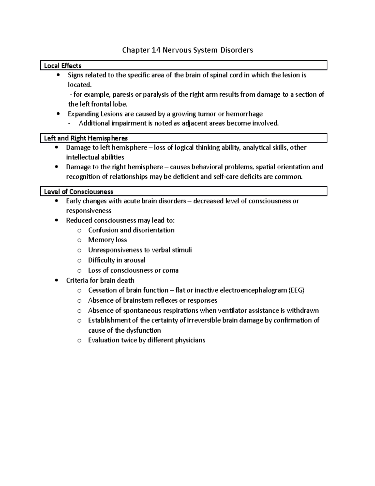 chapter 14 case study for neurocognitive disorders alice