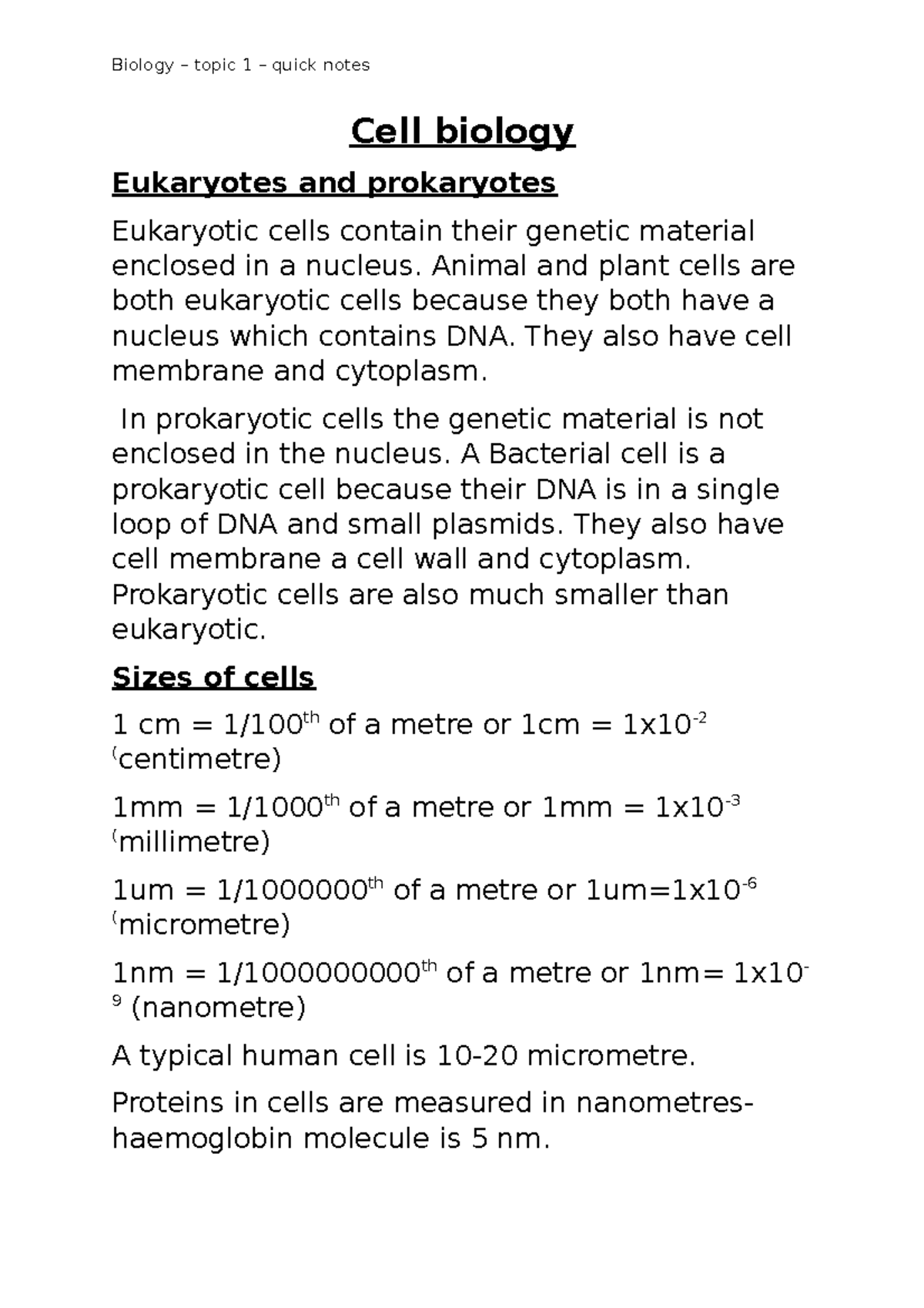 biology-quick-notes-topic-1-biology-topic-1-quick-notes-cell