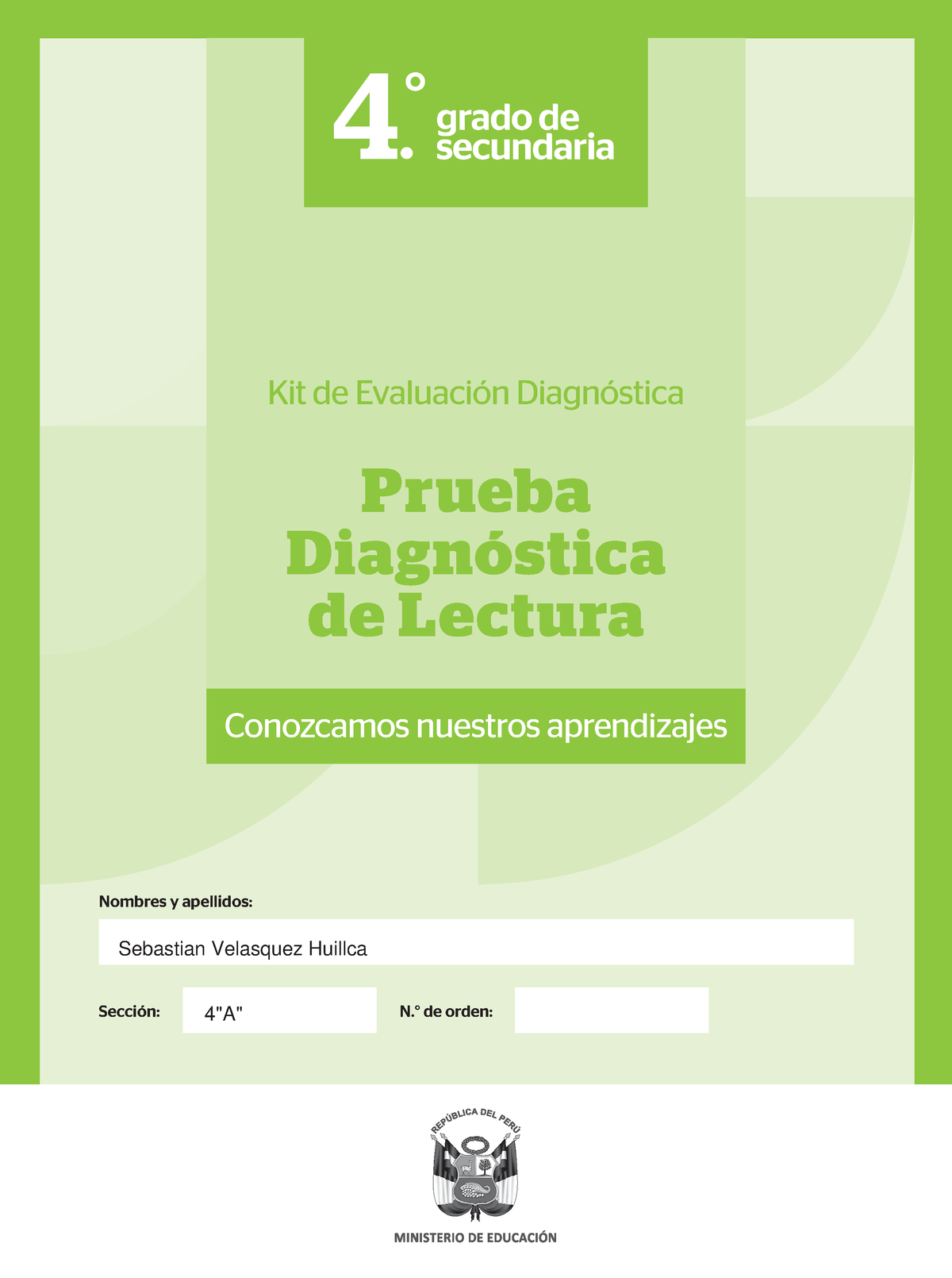 014966-ITEM 10-SEC 4 – Prueba Diagnóstica Lectura – Secundaria Baja ...