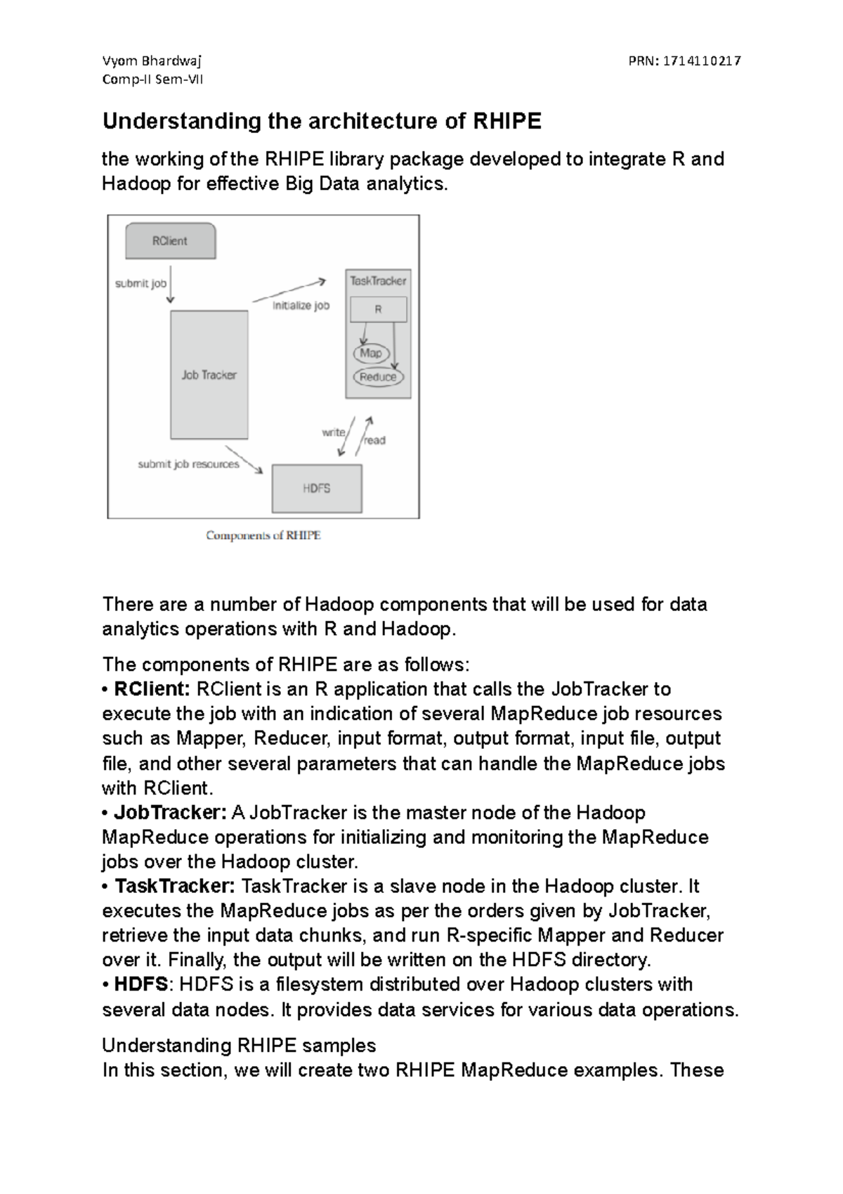 A-8 - Lecture Notes 9-10 - Big Data Analytics And Architecture - BVP ...