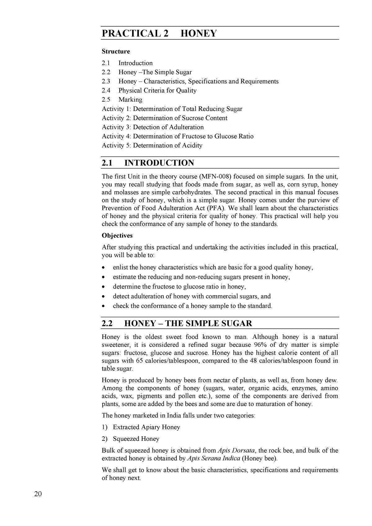 practical-2-principles-of-food-science-practical-2-honey-structure