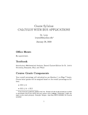 MTH 1320 exam 3 01 - Lecture notes - 1 I. INSTRUCTIONS Stop. Do not ...
