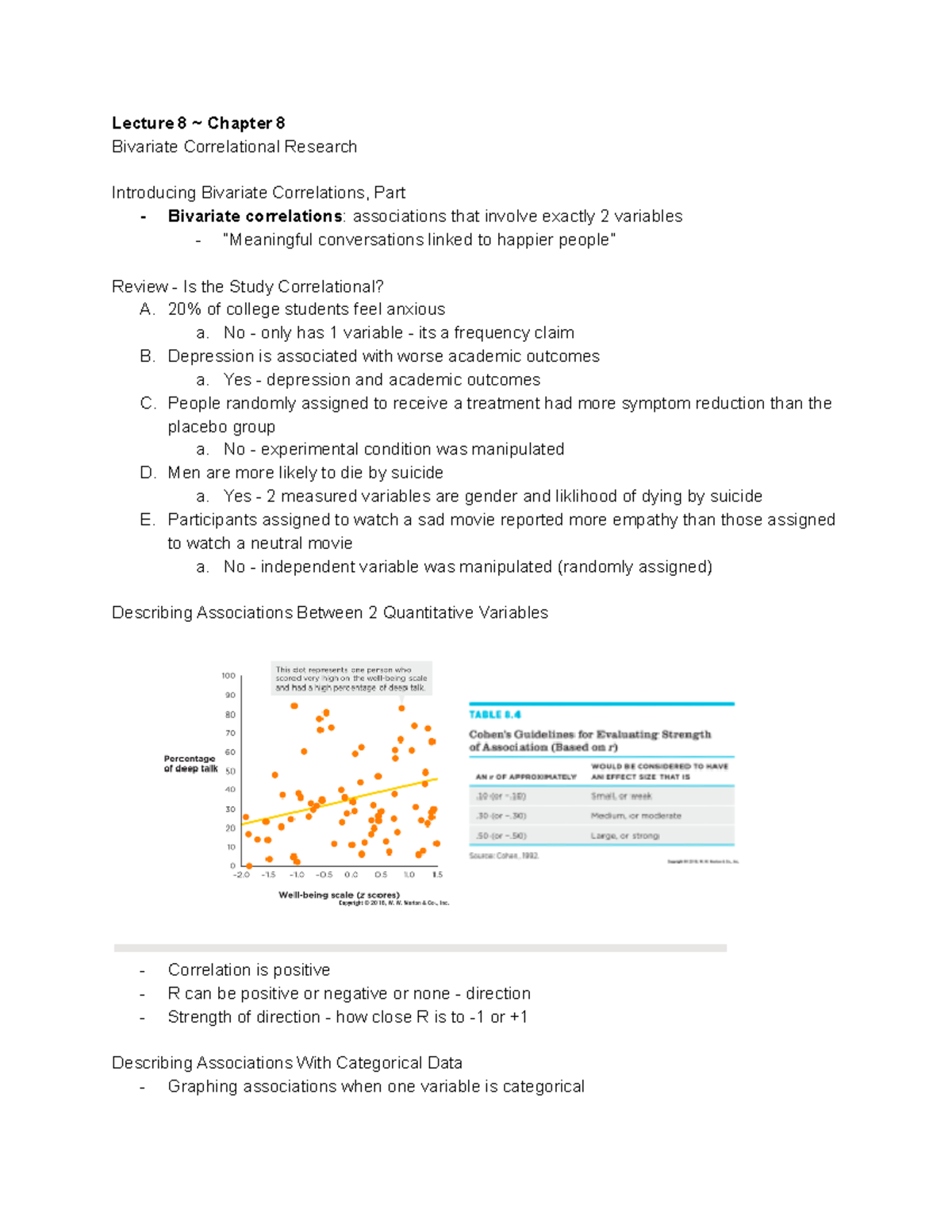 chapter 8 bivariate correlational research