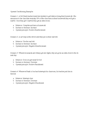Examples of Classical Conditioning - Classical Conditioning Examples ...