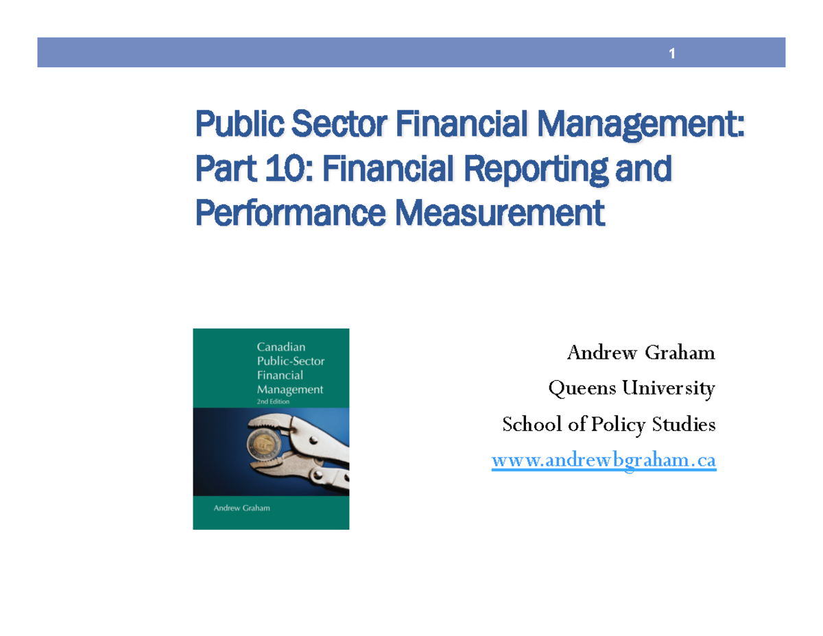 mpa827-public-sector-financial-management-chapter-10-public-sector