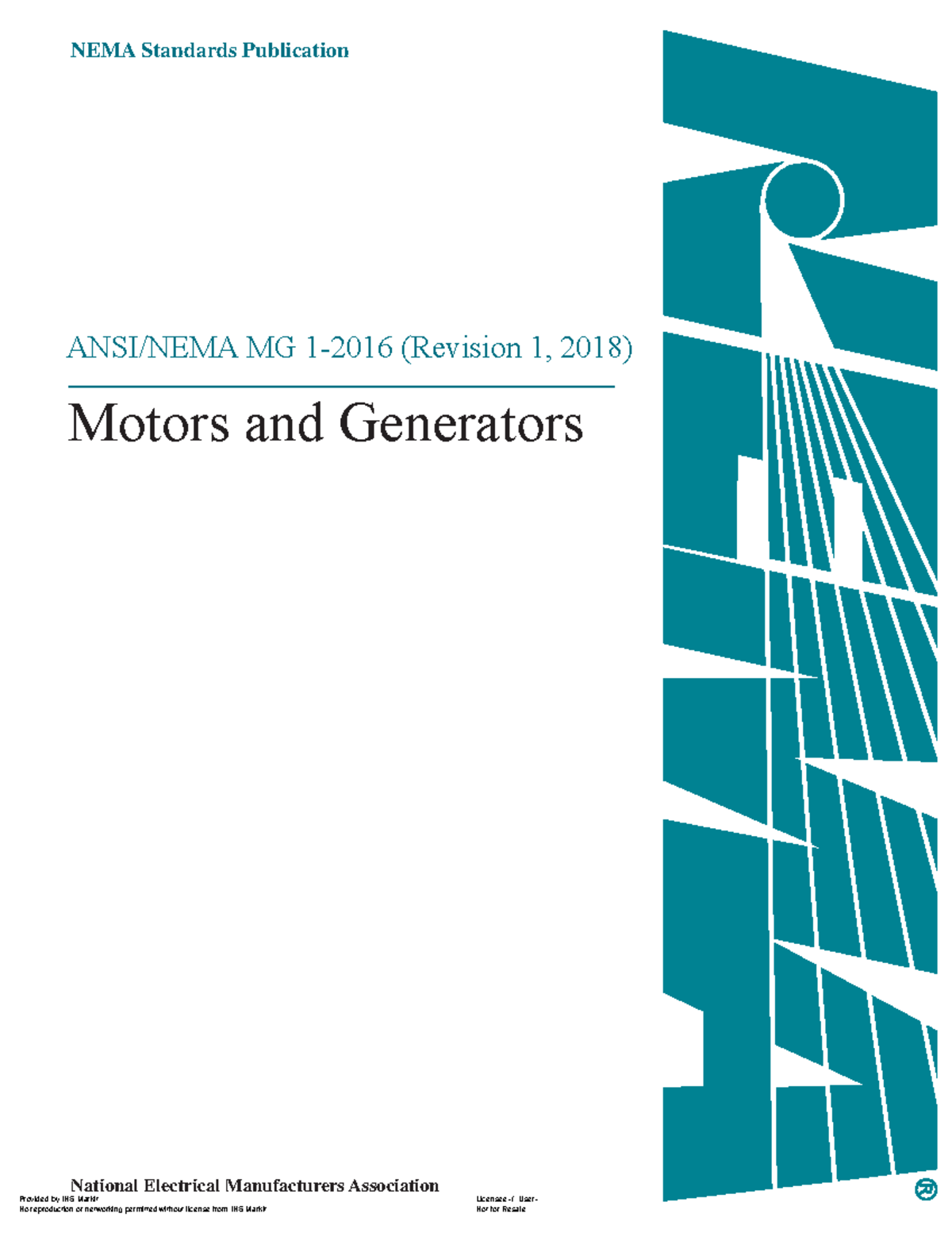 Preview Apuntes 12 NEMA Standards Publication MG (Revision 1, 2018