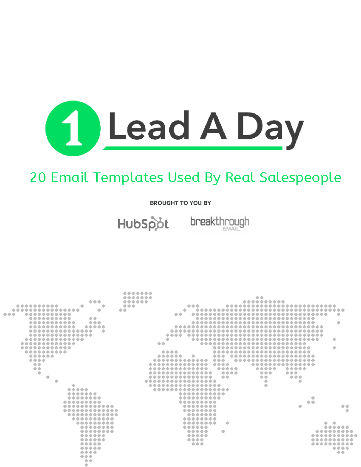 20 Email Templates Used By Real Salespeople - 20 Email Templates Used ...