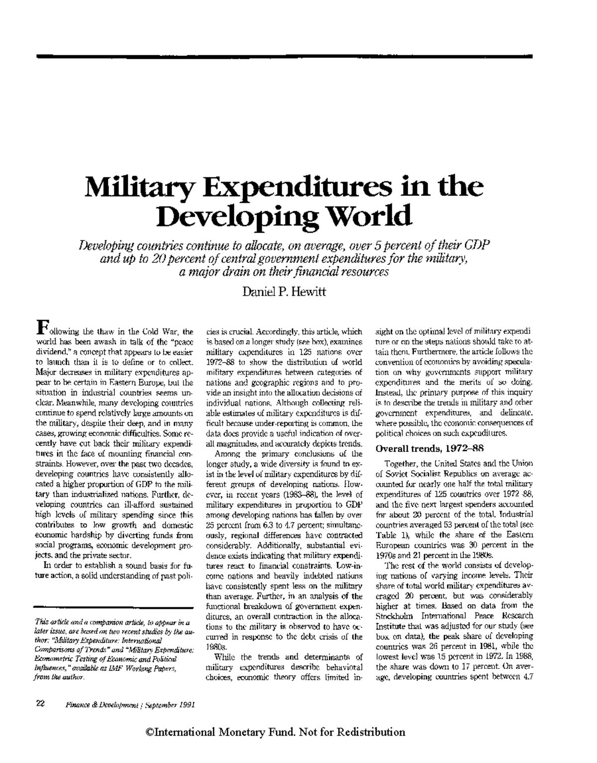 022 article A007 en Public expenditure of Nigeria Military