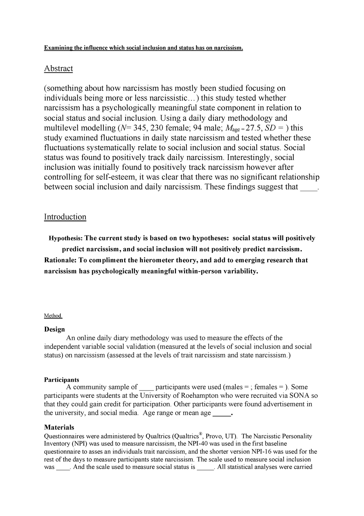 undergraduate social work dissertation examples pdf