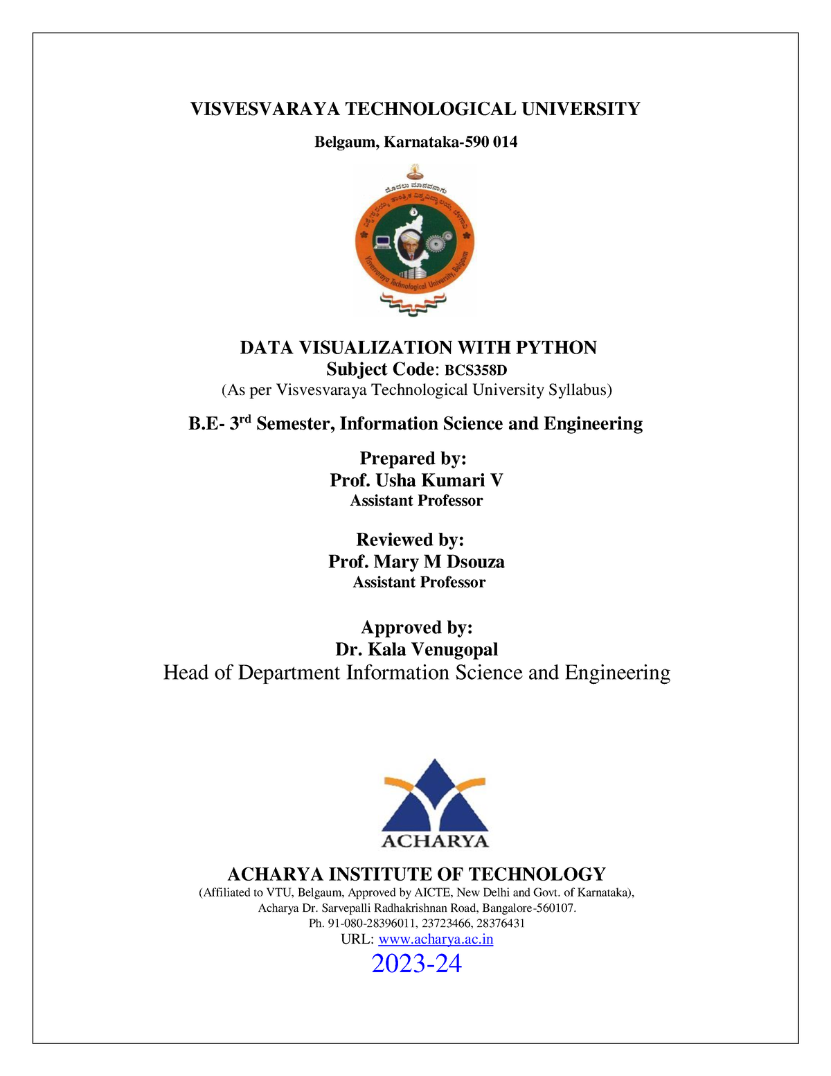 3rd Sem Updated Data Visualization with Python Lab Manual-23 ...