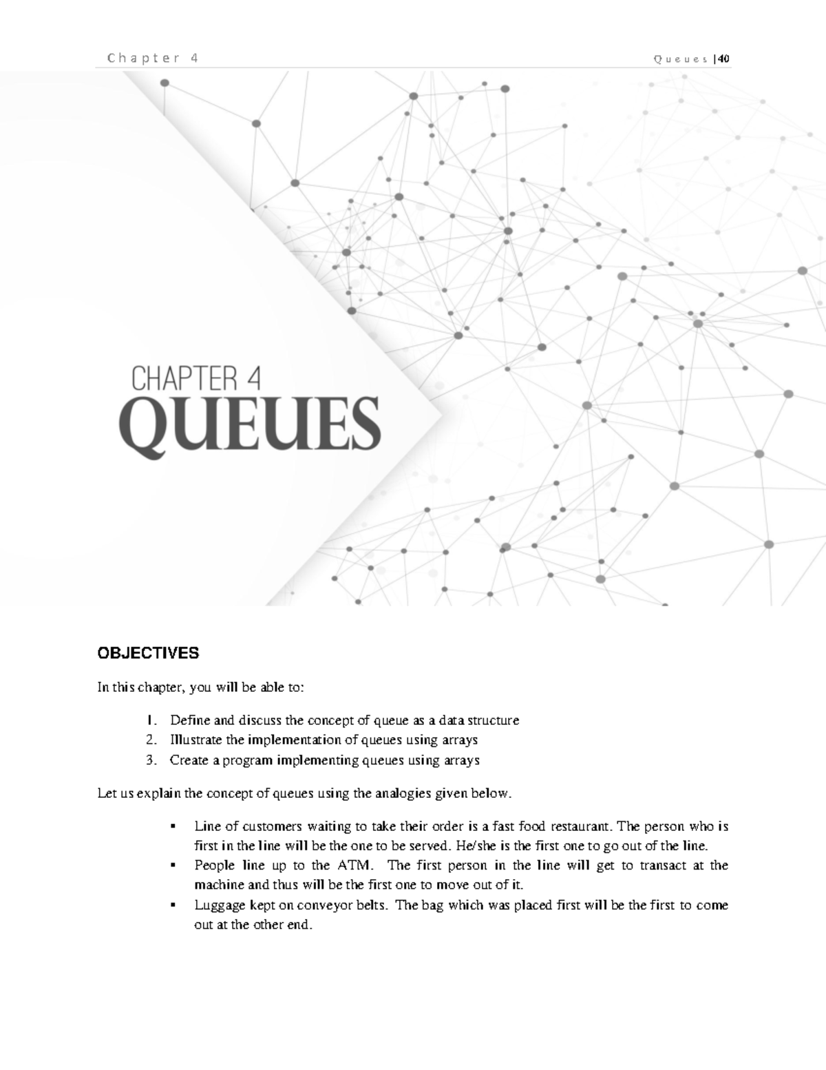 Lesson 13 - OBJECTIVES In this chapter, you will be able to: Define and ...