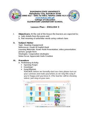 Lp-Math-K2 - Math Lp - BUKIDNON STATE UNIVERSITY COLLEGE OF EDUCATION ...